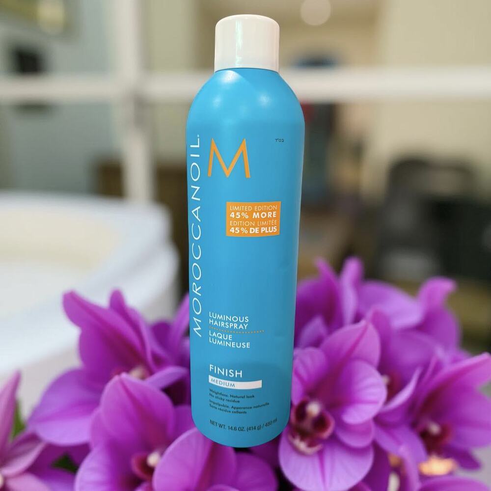 Moroccanoil Luminous Medium Finish Hairspray 14.5 oz Limited Edition
